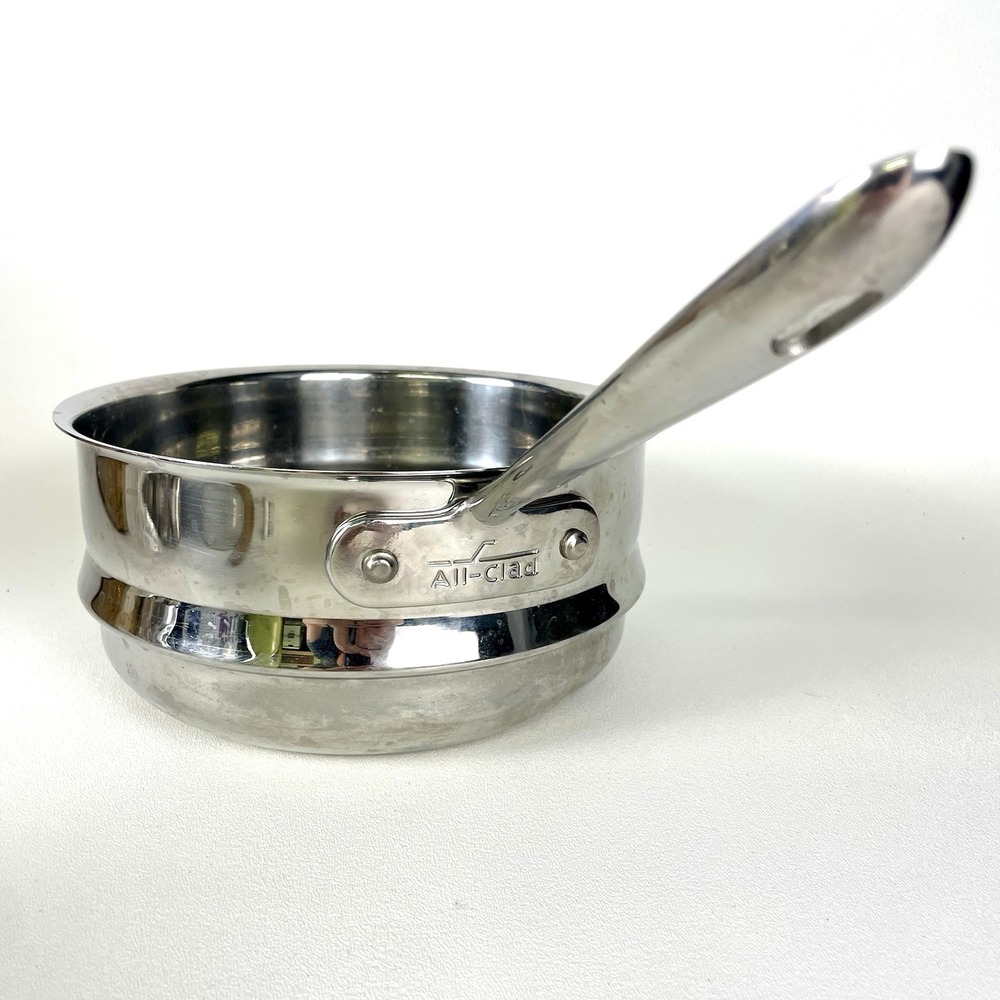 All-Clad Stainless Steel Steamer Insert 8 1/2" Dia. Strainer Insert Saucepan